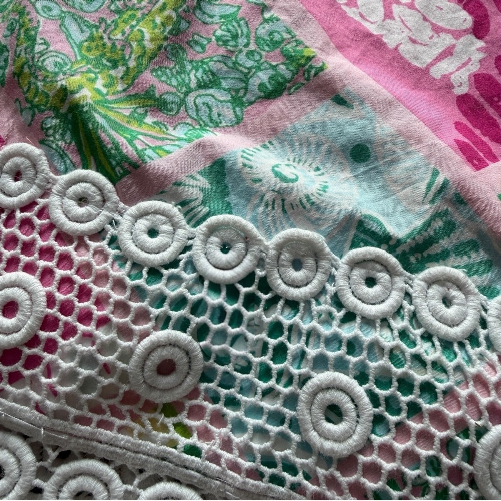 Lily Patchwork Alexis Tile Patch Sundress - image 3